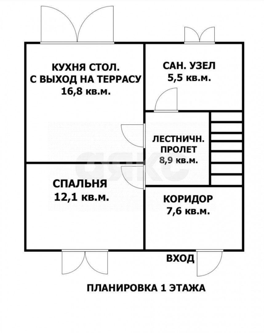 Фото №21: Дом 110 м² + 4.5 сот. - Гай-Кодзор, коттеджный  Раздолье 2, пр-д Московский