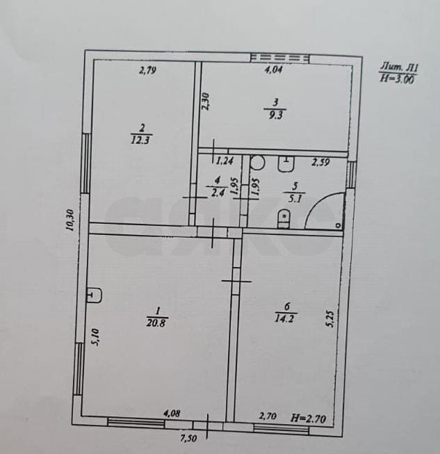 Фото №19: Дом 64 м² + 2 сот. - Голубицкая, ул. Кубанская, 1