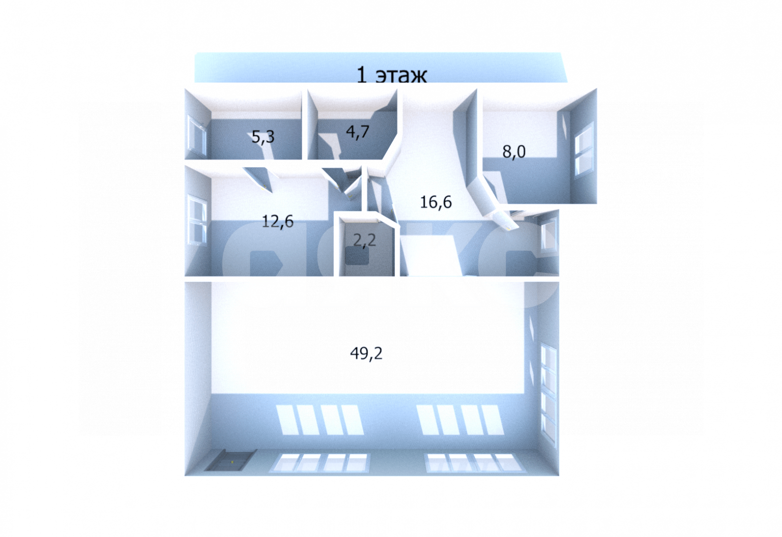 Фото №21: Дом 257 м² + 4 сот. - Супсех, ул. Космонавта Гречко