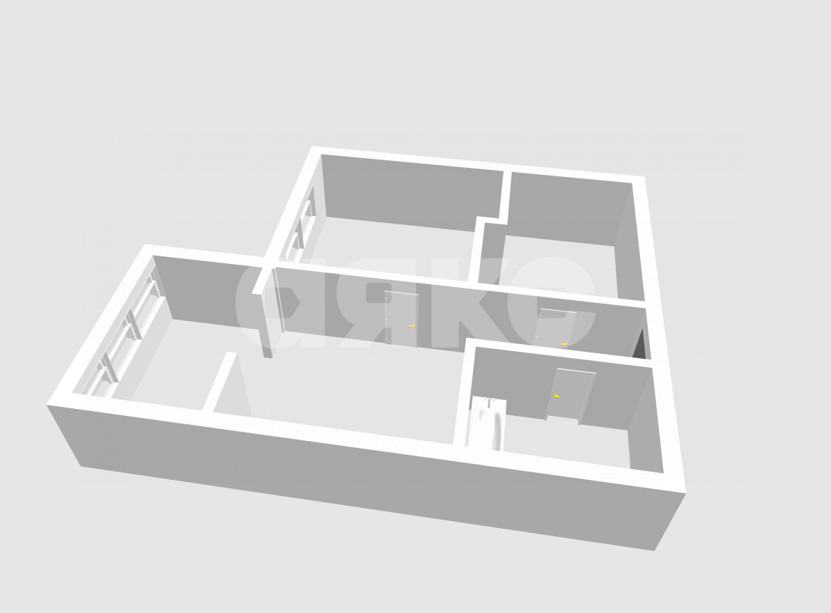 Фото №16: 2-комнатная квартира 48 м² - Анапа, ул. Лермонтова, 120