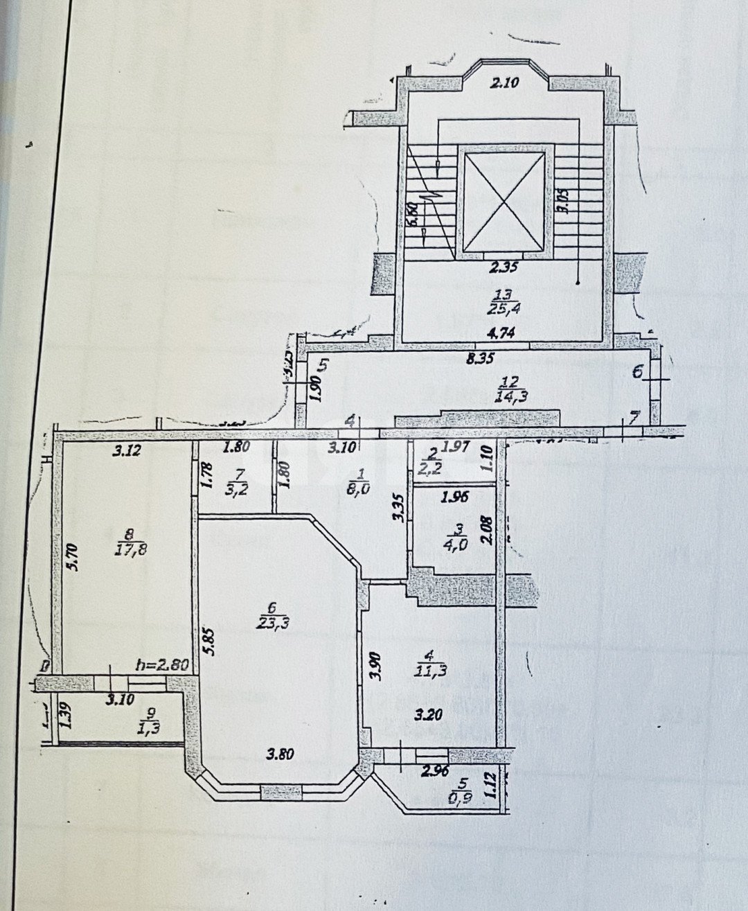 Фото №9: 2-комнатная квартира 76&nbsp;м², 2/8&nbsp;эт. - Геленджик, ул. Туристическая, 6к8
