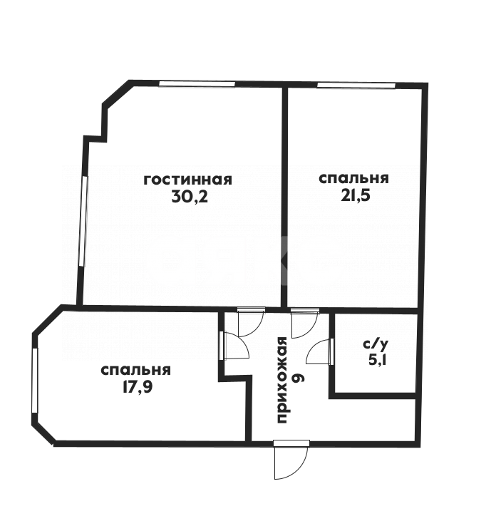 Фото №12: 2-комнатная квартира 83&nbsp;м², 5/5&nbsp;эт. - Геленджик, ул. Морская, 21А