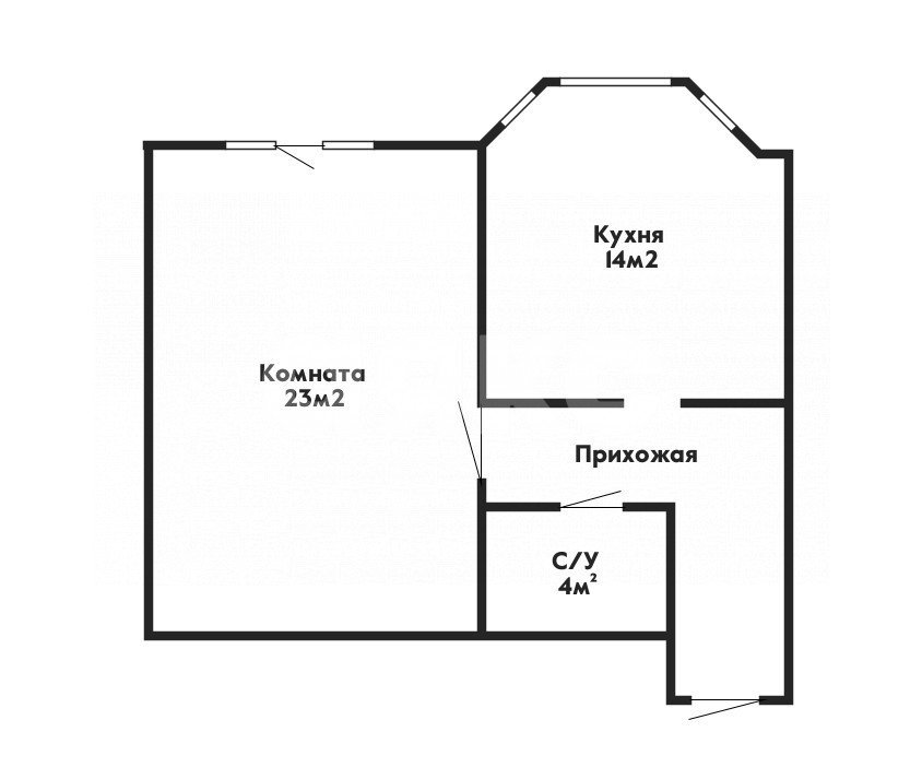Фото №21: 1-комнатная квартира 50&nbsp;м², 2/4&nbsp;эт. - Геленджик, ул. Свердлова, 18А
