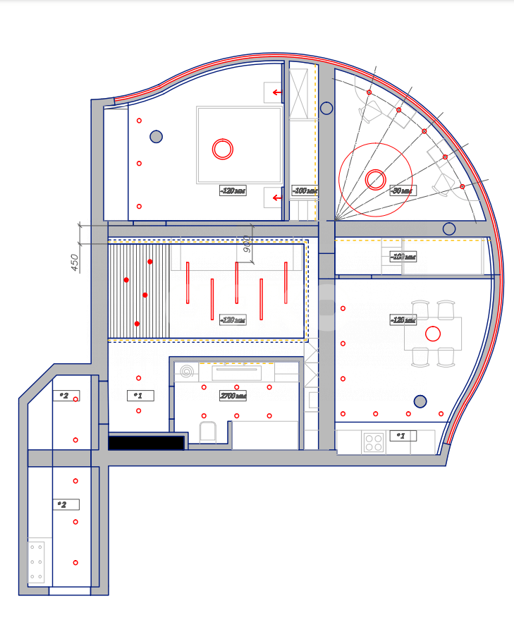 Фото №24: 3-комнатная квартира 88 м² - Сочи, Светлана, ул. Лысая Гора, 23/1