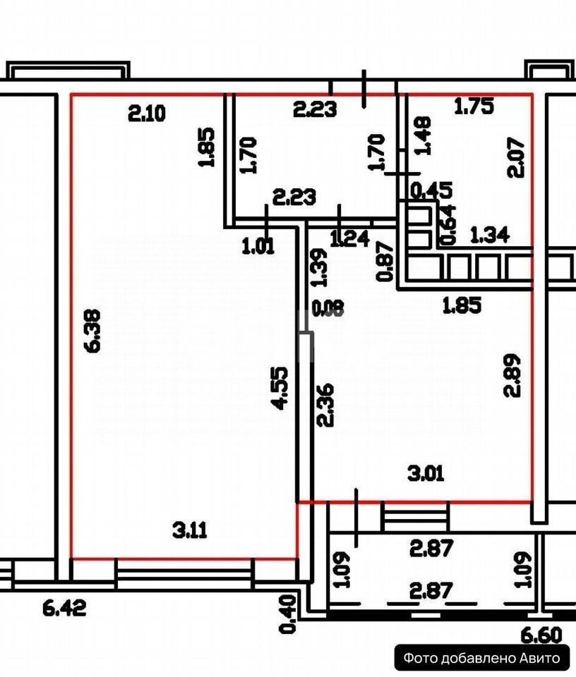 Фото №13: 1-комнатная квартира 38&nbsp;м², 8/8&nbsp;эт. - Горячий Ключ, Администрация, мкр. ЖК Комфорт, ул. Ленина, 203М