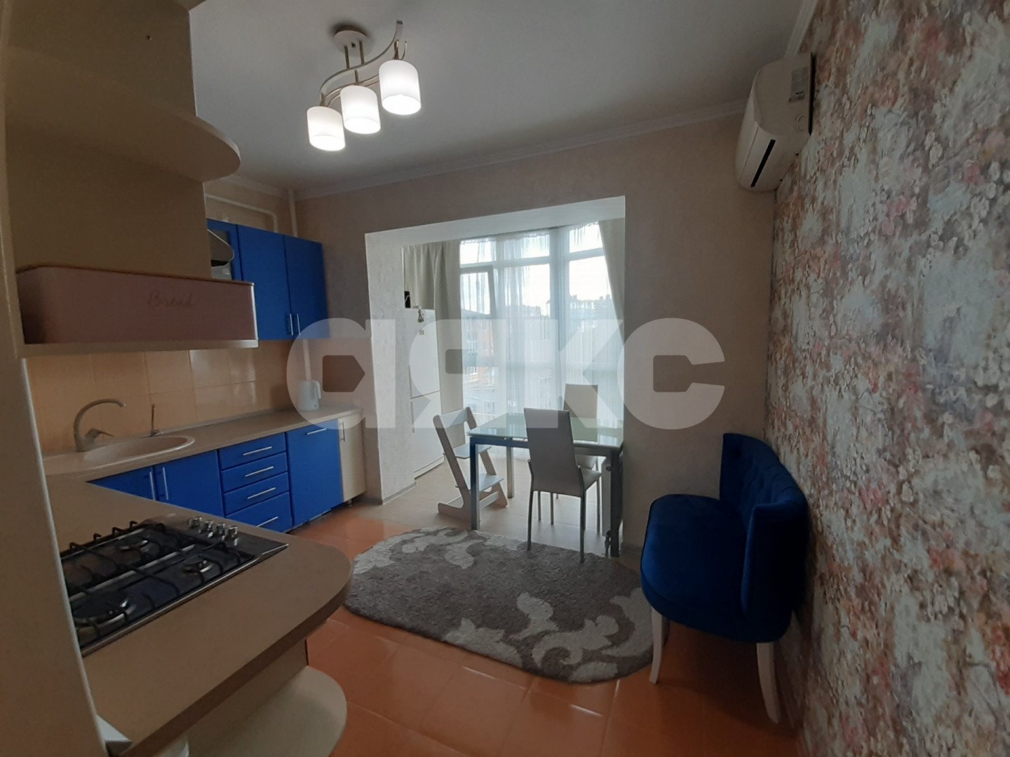 Фото №5: 2-комнатная квартира 61&nbsp;м², 3/4&nbsp;эт. - Горячий Ключ, мкр. Администрация, ул. Ленина, 212А