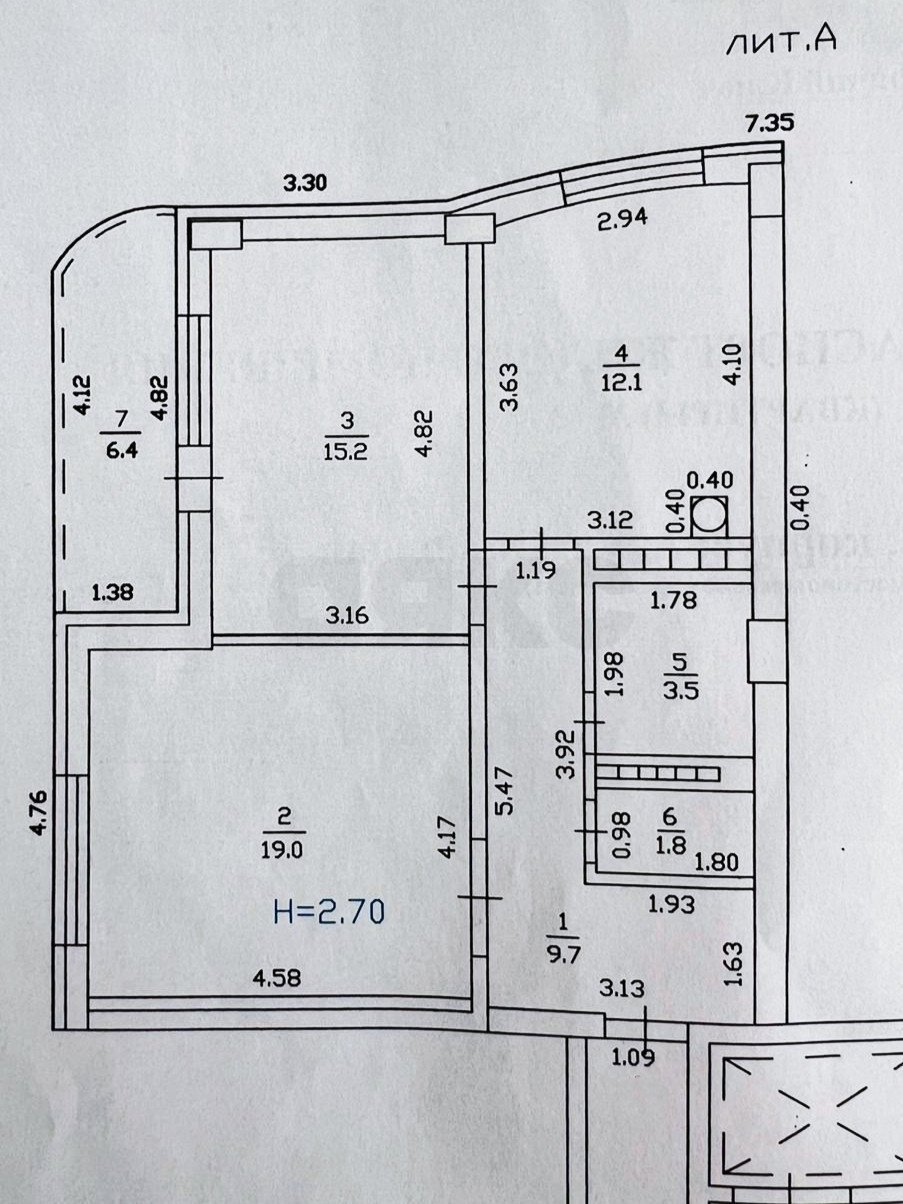 Фото №16: 2-комнатная квартира 61 м² - Горячий Ключ, Администрация, ул. Объездная, 2А