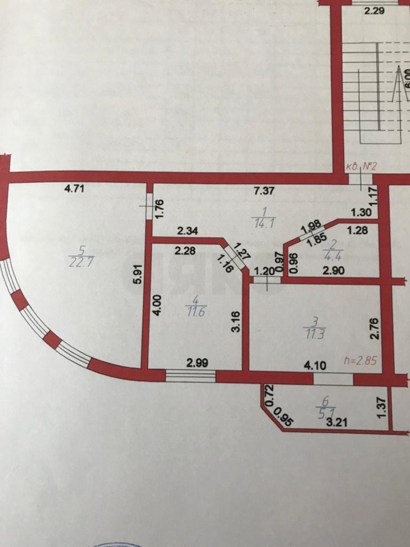 Фото №8: 2-комнатная квартира 69 м² - Горячий Ключ, Администрация, ул. Кириченко, 3Б