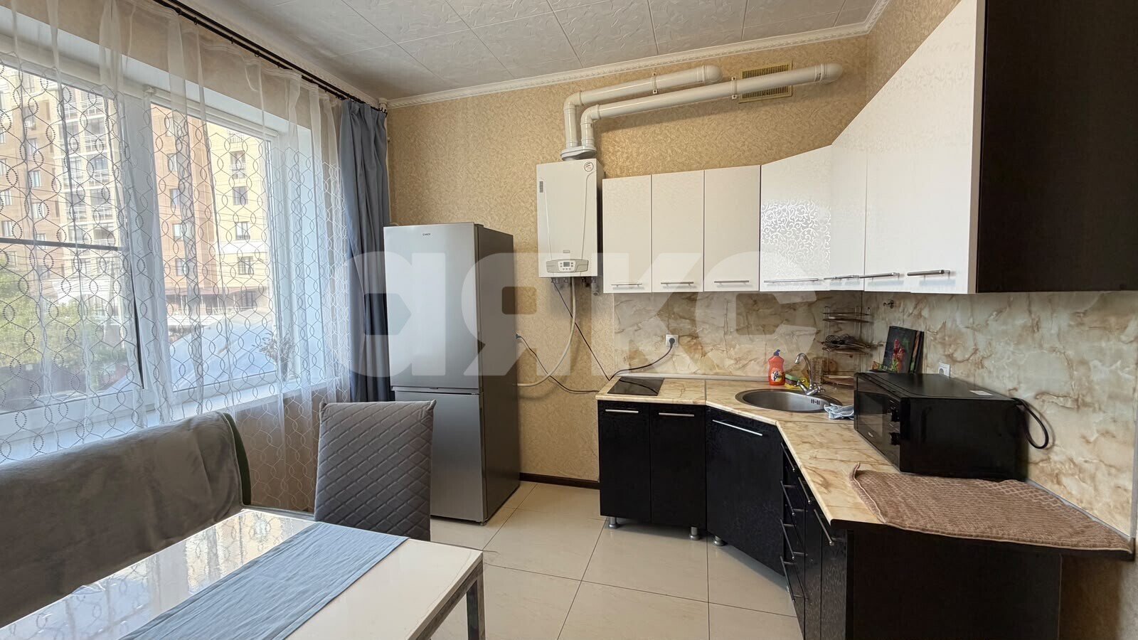 Фото №2: 1-комнатная квартира 42&nbsp;м², 1/4&nbsp;эт. - Горячий Ключ, мкр. Курортная Зона, пер. Свердлова, 6