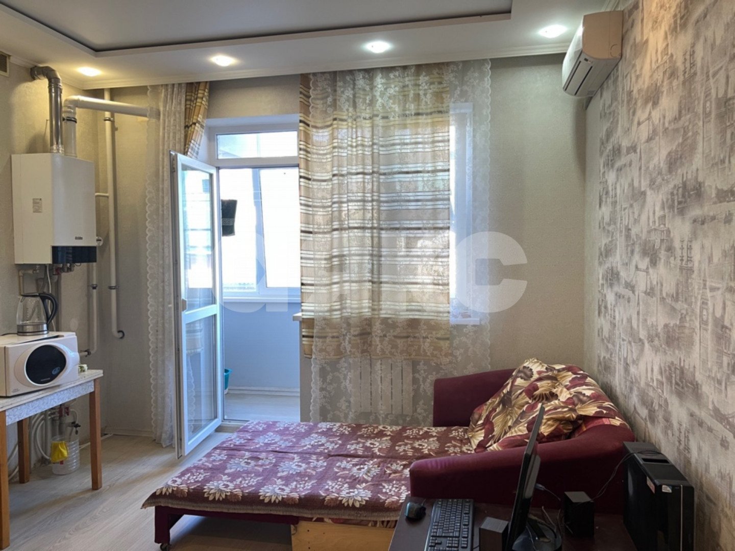 Фото №4: 1-комнатная квартира 42&nbsp;м², 1/3&nbsp;эт. - Горячий Ключ, мкр. Курортная Зона, ул. Репина, 17