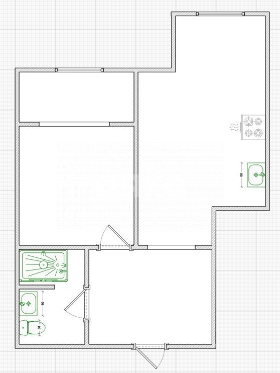 Фото №13: 1-комнатная квартира 38 м² - Геленджик, ул. Дивноморская, 37Бк4