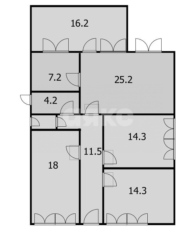 Фото №21: Дом 153 м² + 5 сот. - Гай-Кодзор, ул. Трудящихся, 5