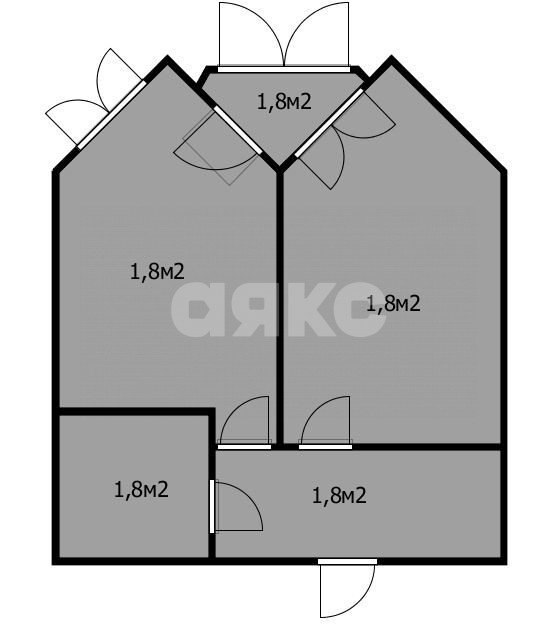 Фото №15: 1-комнатная квартира 41 м² - Анапа, жилой комплекс Парадный, ул. Супсехское шоссе, 4к1