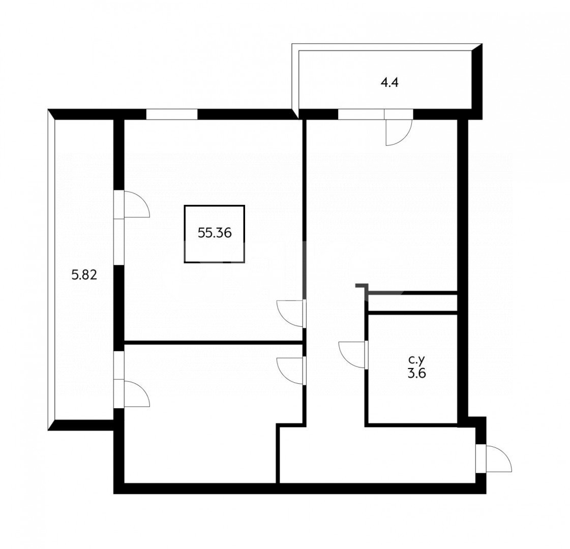 Фото №7: Студия 55 м² - Дагомыс, жилой комплекс Каравелла Португалии, ул. Старошоссейная, 5к7