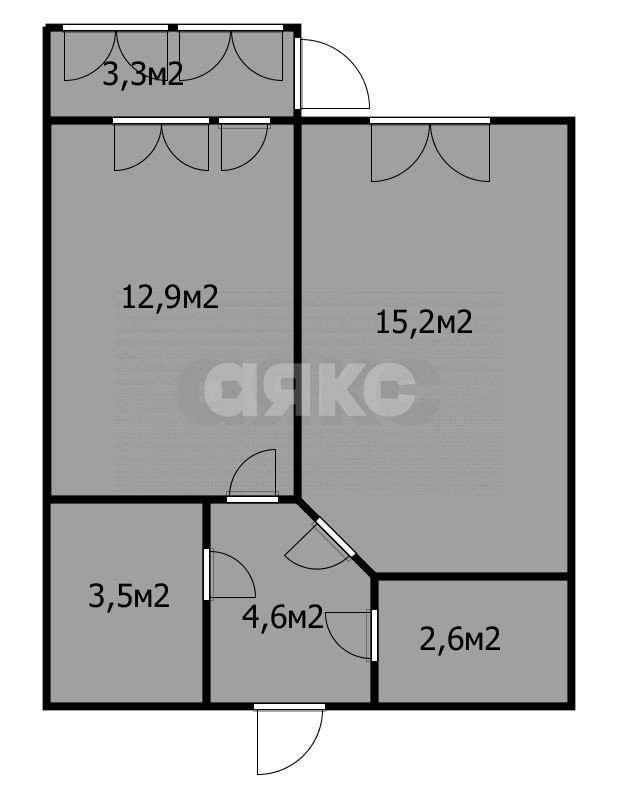 Фото №32: 1-комнатная квартира 39 м² - Анапа, жилой комплекс Горизонт, ул. Ленина, 173Ак1