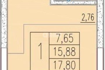 Фото №3: Студия 18 м² - Сочи, мкр. жилой комплекс Кислород, 12