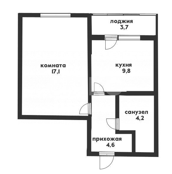 Фото №23: 1-комнатная квартира 35&nbsp;м², 6/6&nbsp;эт. - Геленджик, ул. Средняя, 18