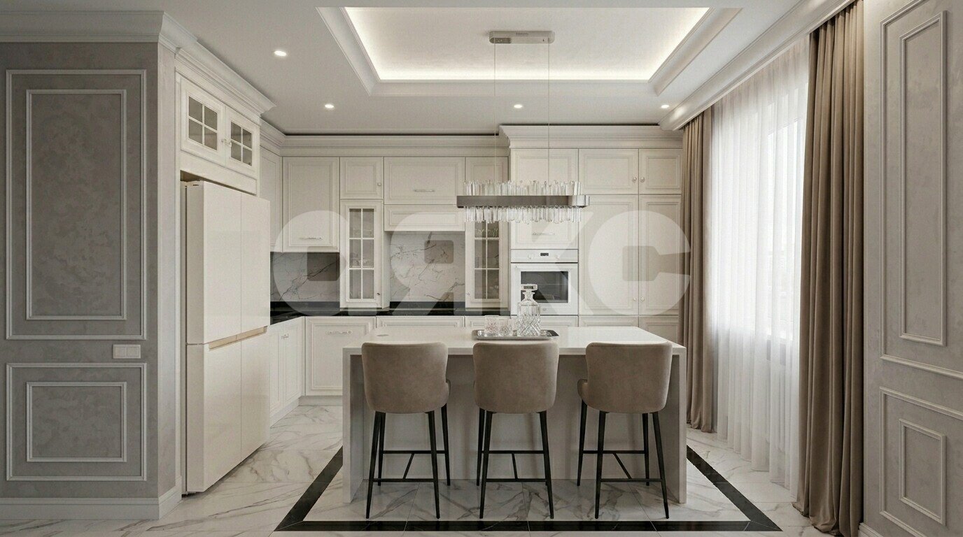 Фото №2: 3-комнатная квартира 120&nbsp;м², 1/12&nbsp;эт. - Батайск, мкр. Северная Звезда, ул. Северная Звезда, 10к1