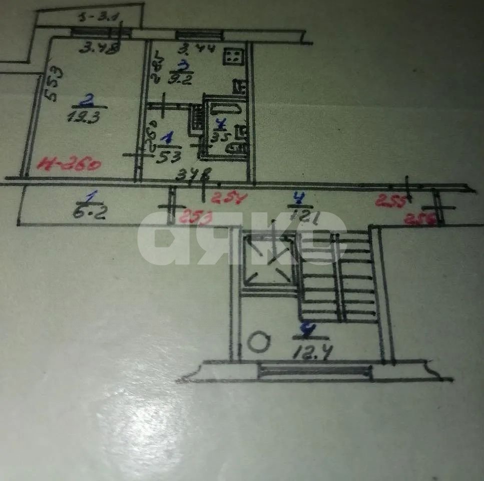 Фото №4: 1-комнатная квартира 40 м² - Ростов-на-Дону, Стройгородок, ул. Таганрогская, 118/4