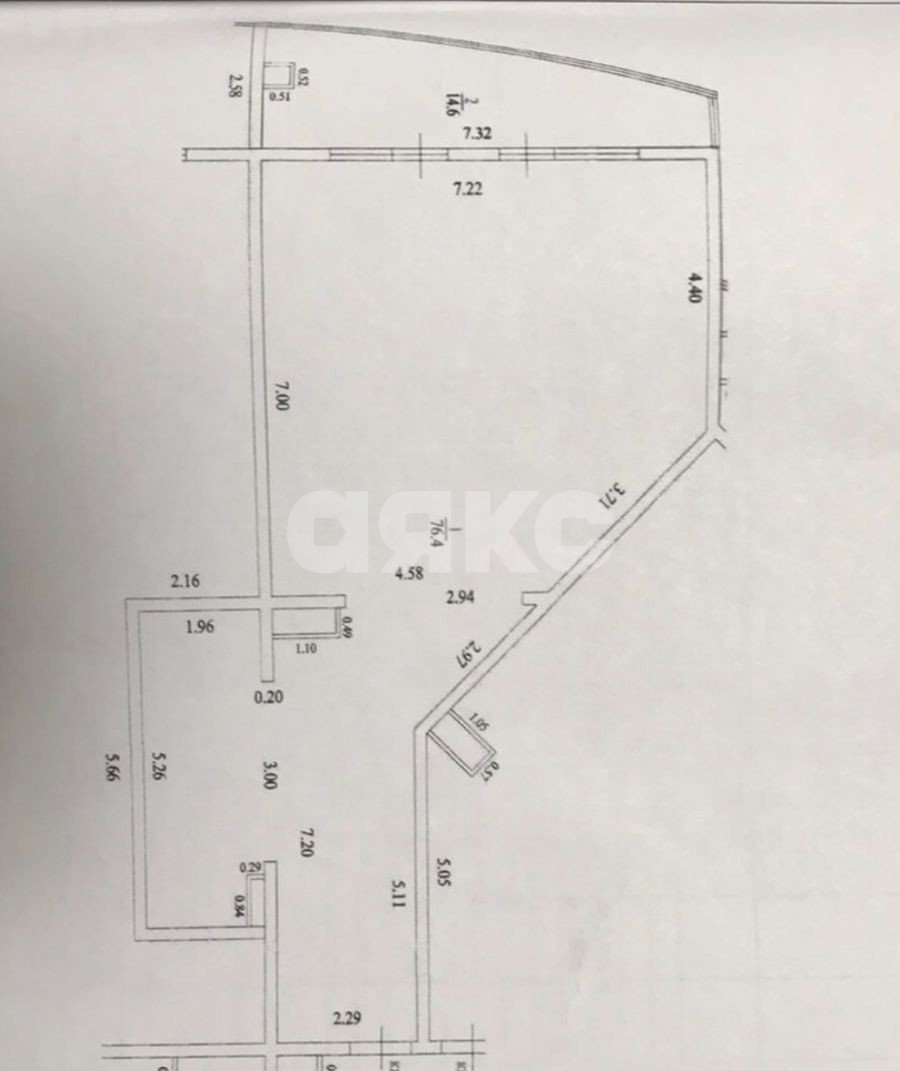 Фото №16: 3-комнатная квартира 76 м² - Сочи, Центральный, ул. Первомайская, 21