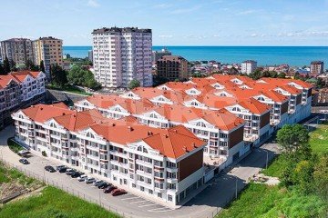 Фото №2: 1-комнатная квартира 42 м² - Сочи, мкр. жилой комплекс Курортный, ул. Ленина, 290/6