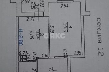 Фото №5: 1-комнатная квартира 36 м² - Ростов-на-Дону, мкр. жилой комплекс Новый Горизонт, ул. Тибетская, 1Вс3