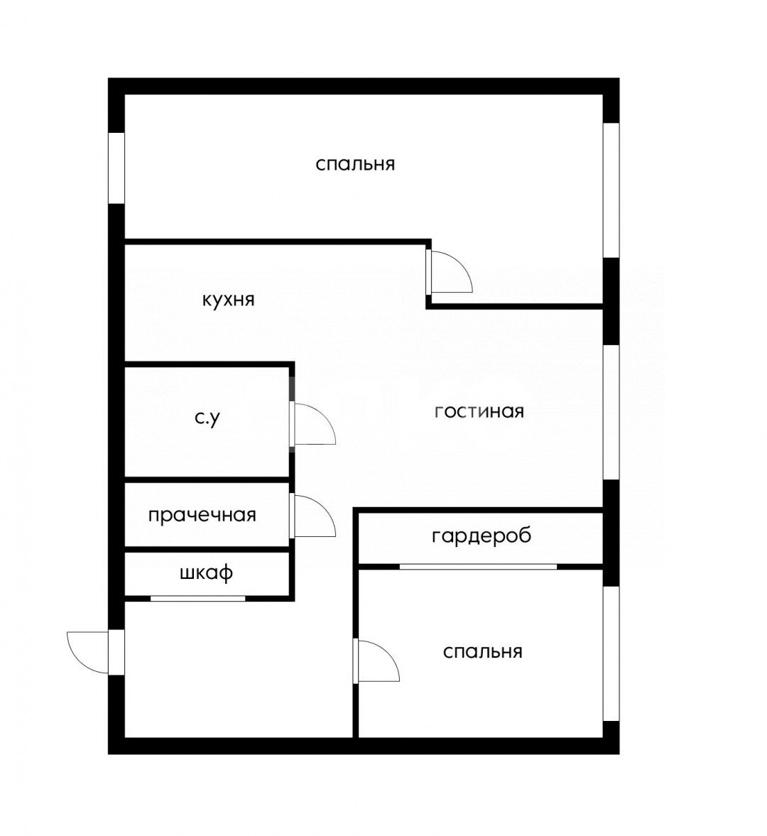 Фото №28: 3-комнатная квартира 65 м² - Сочи, Новый Сочи, пер. Рахманинова, 39/9А