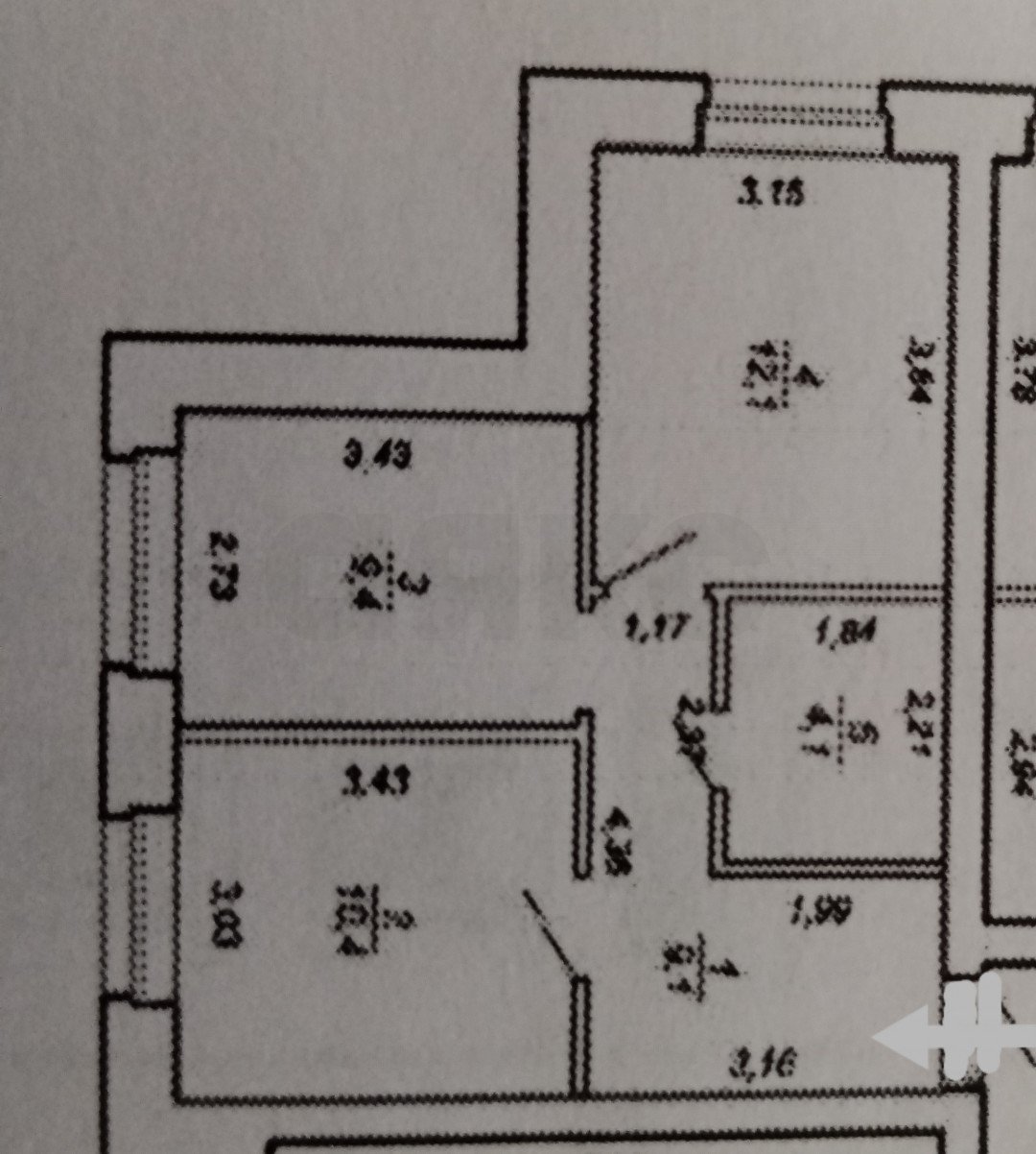 Фото №15: 2-комнатная квартира 45 м² - Атамановка, ул. Связи, 36А