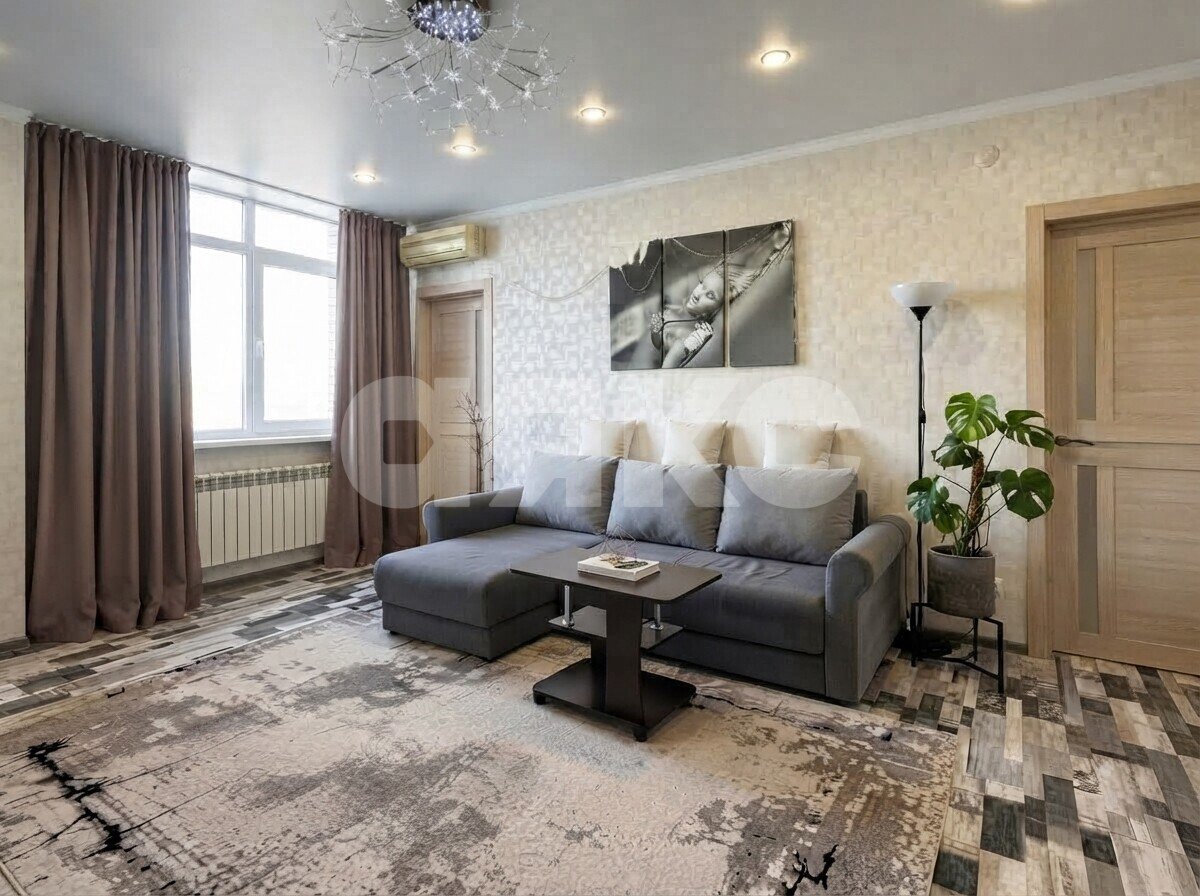 Фото №1: 3-комнатная квартира 53&nbsp;м², 8/10&nbsp;эт. - Батайск, мкр. жилой комплекс Донские Просторы, ул. Огородная, 84к2
