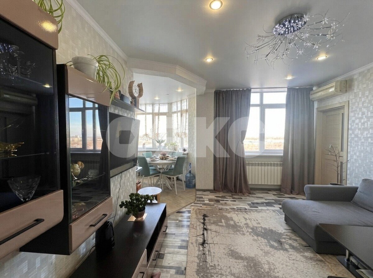 Фото №2: 3-комнатная квартира 53&nbsp;м², 8/10&nbsp;эт. - Батайск, мкр. жилой комплекс Донские Просторы, ул. Огородная, 84к2