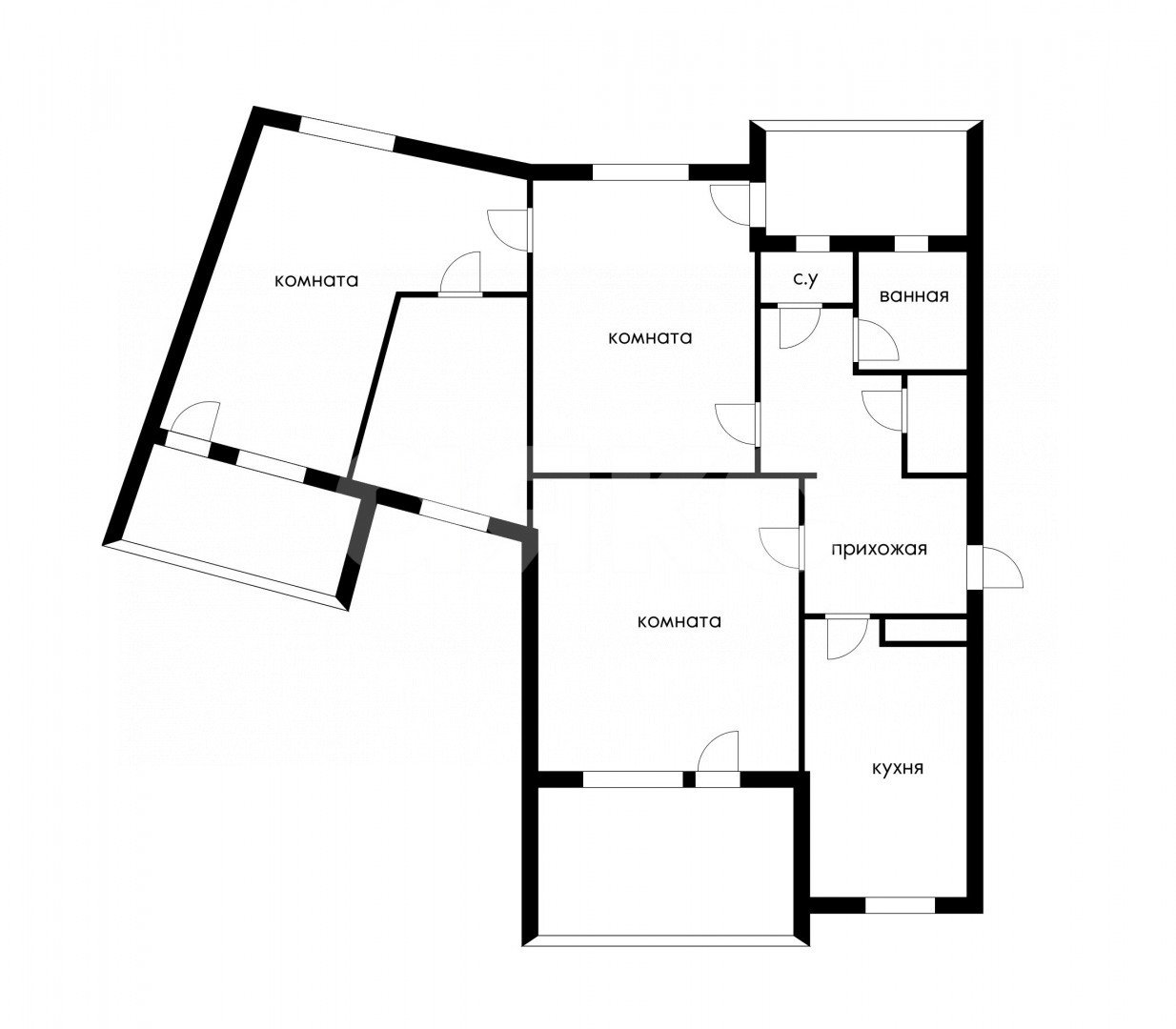 Фото №11: 3-комнатная квартира 72 м² - Сочи, Заречный, ул. Абрикосовая, 22