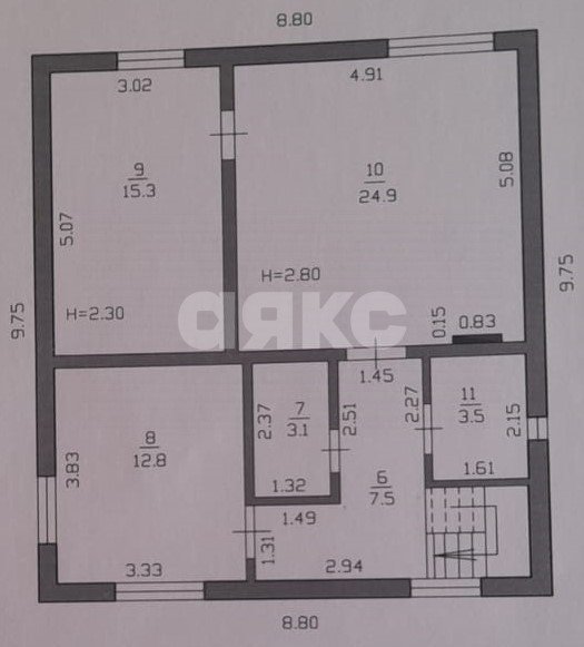 Фото №25: Дом 143 м² + 8.8 сот. - Супсех, 