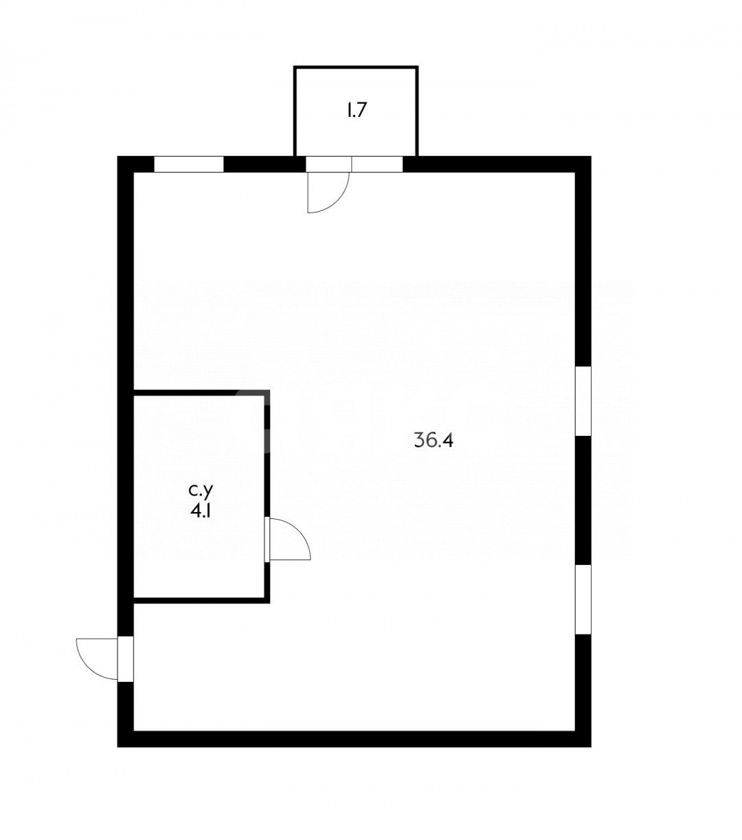 Фото №33: 1-комнатная квартира 40 м² - Сочи, жилой комплекс Кайлас, ул. Тимирязева, 40Г