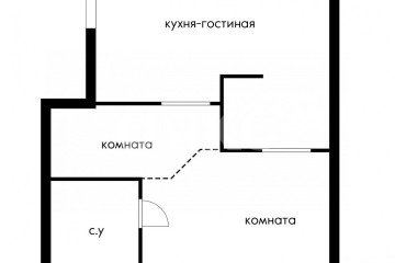 Фото №2: Студия 29 м² - Весёлое, р. Адлерский, ул. Петропавловская, 1/5с1