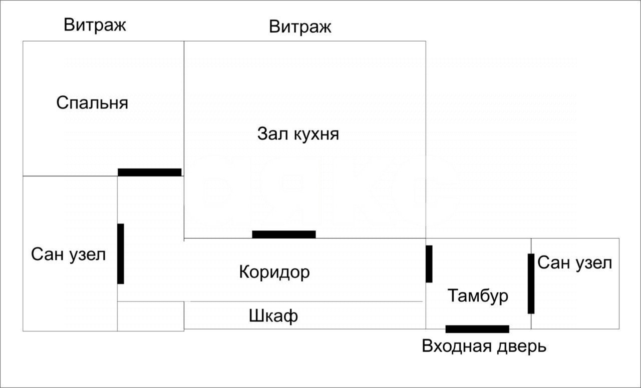 Фото №5: Апартаменты 98 м² - Анапа, жилой комплекс Золотая Бухта, пр-кт Революции, 3к4