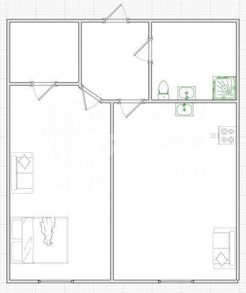 Фото №32: 1-комнатная квартира 45 м² - Геленджик, жилой комплекс Ривьера, пер. Больничный, 1к12