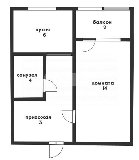 Фото №7: 1-комнатная квартира 29&nbsp;м², 5/5&nbsp;эт. - Геленджик, ул. Херсонская, 30