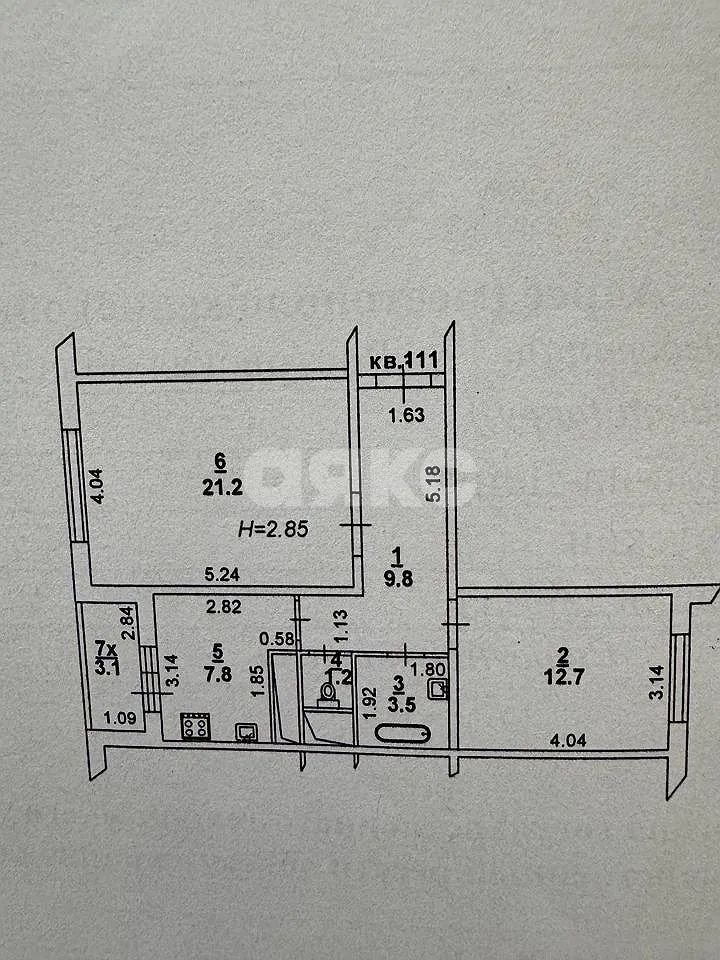 Фото №16: 2-комнатная квартира 57 м² - Ростов-на-Дону, 3-й  Западные Ворота, ул. Жданова, 9