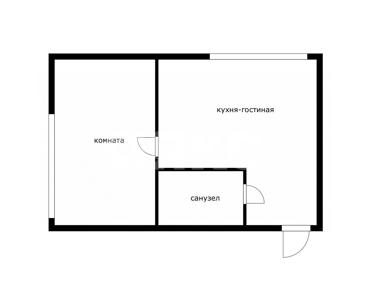 Фото №20: 1-комнатная квартира 46&nbsp;м², 1/6&nbsp;эт. - Сочи, Центральный, мкр. Завокзальный, ул. Альпийская, 90/4