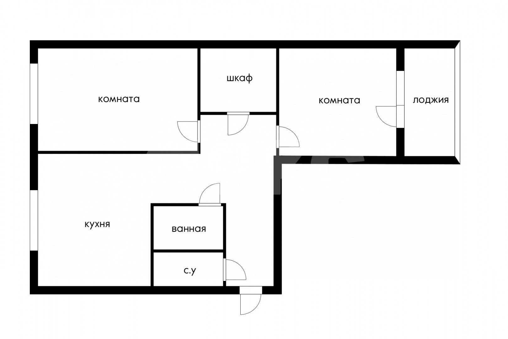 Фото №7: 2-комнатная квартира 54 м² - Сочи, КСМ, ул. Пластунская, 187