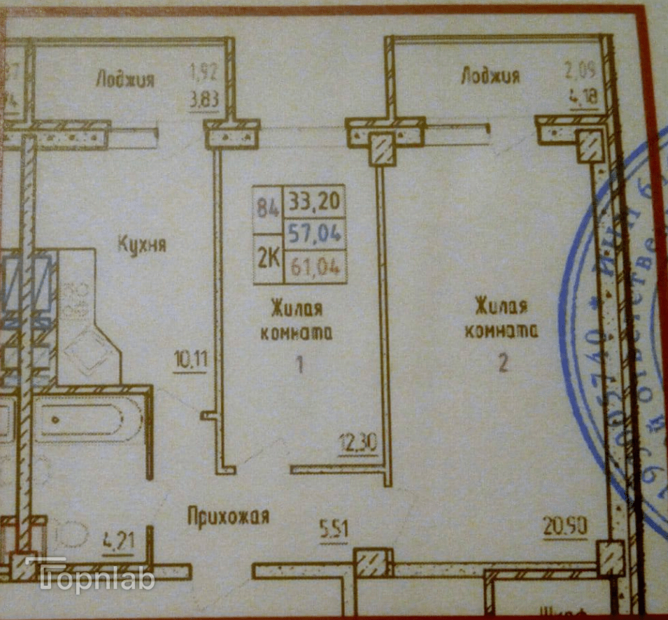 Фото №14: 2-комнатная квартира 61 м² - Ростов-на-Дону, квартал Автосборочный, ул. Тибетская, 1Бс1