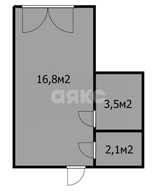 Фото №17: Студия 22 м² - Сукко, жилой комплекс Холидей Хаус, ул. Мирная, 11к1