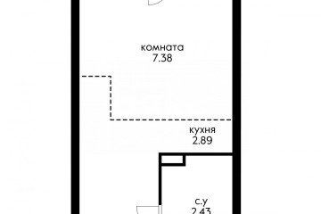 Фото №4: Студия 17 м² - Сочи, мкр. Бытха, ул. Ясногорская, 16