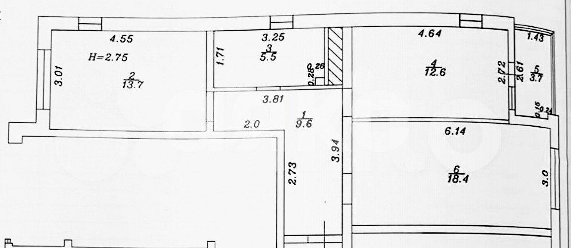 Фото №35: 2-комнатная квартира 63 м² - Анапа, жилой комплекс Раз-Два-Три, ул. Анапское шоссе, 24к1