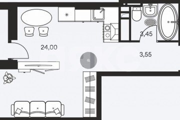 Фото №5: 1-комнатная квартира 31 м² - Ростов-на-Дону, мкр. жилой комплекс Культура, 