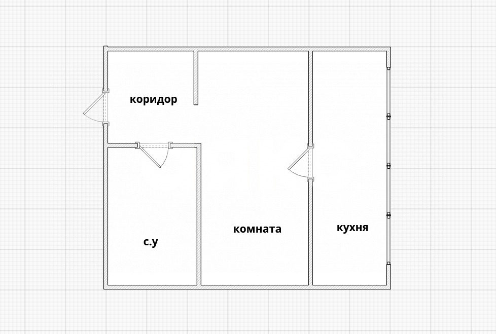 Фото №11: 1-комнатная квартира 35&nbsp;м², 5/6&nbsp;эт. - Геленджик, мкр. Южный, ул. Жуковского, 10