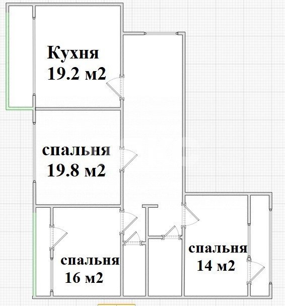 Фото №24: 3-комнатная квартира 94 м² - Геленджик, жилой комплекс Кубанская Марка, ул. Маршала Жукова, 1к4