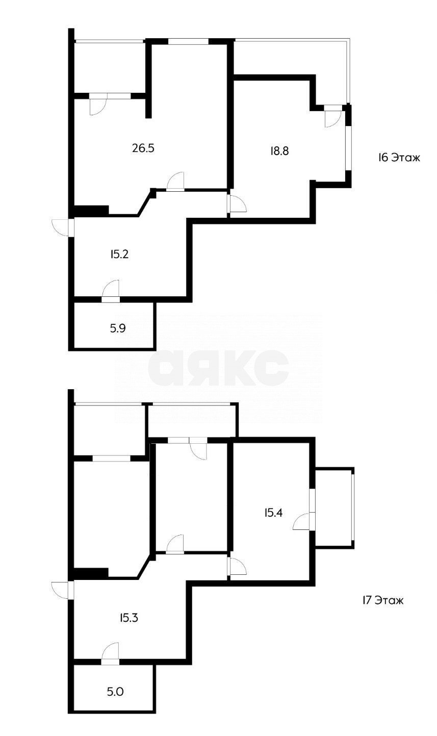 Фото №40: 4-комнатная квартира 140 м² - Новороссийск, 14-й, ул. Южная, 12