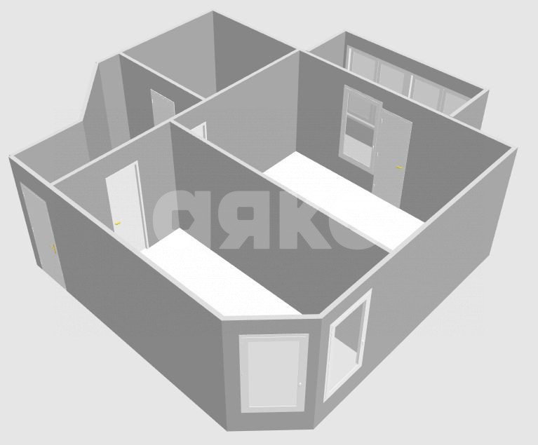 Фото №22: 1-комнатная квартира 43 м² - Анапа, ул. Парковая, 31