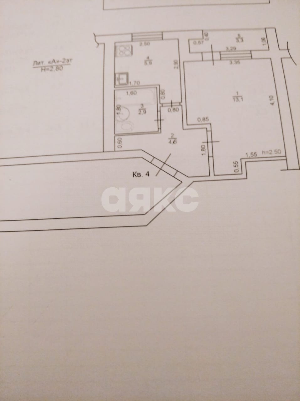 Фото №20: 1-комнатная квартира 26 м² - Архипо-Осиповка, ул. Рабочая, 31А